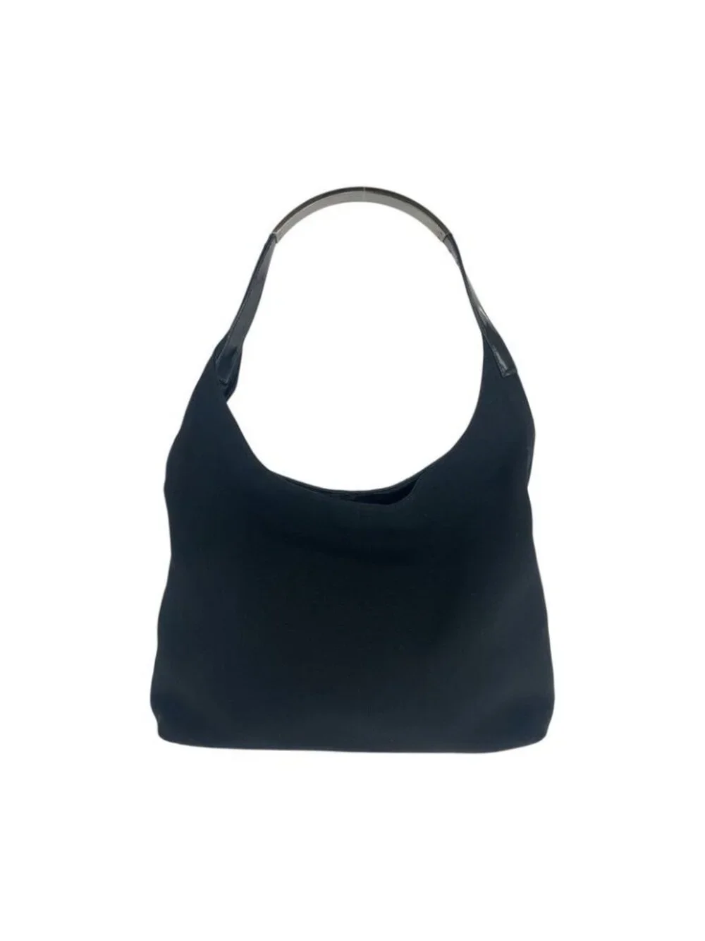Gucci Hobo Black Silver Canvas Enamel 001 Shoulder Bag - Picture 1 of 9